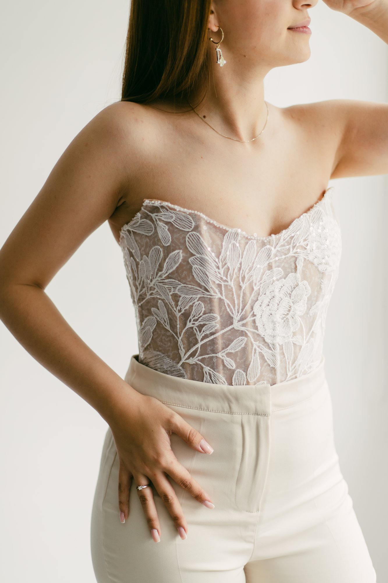 Corset de encaje